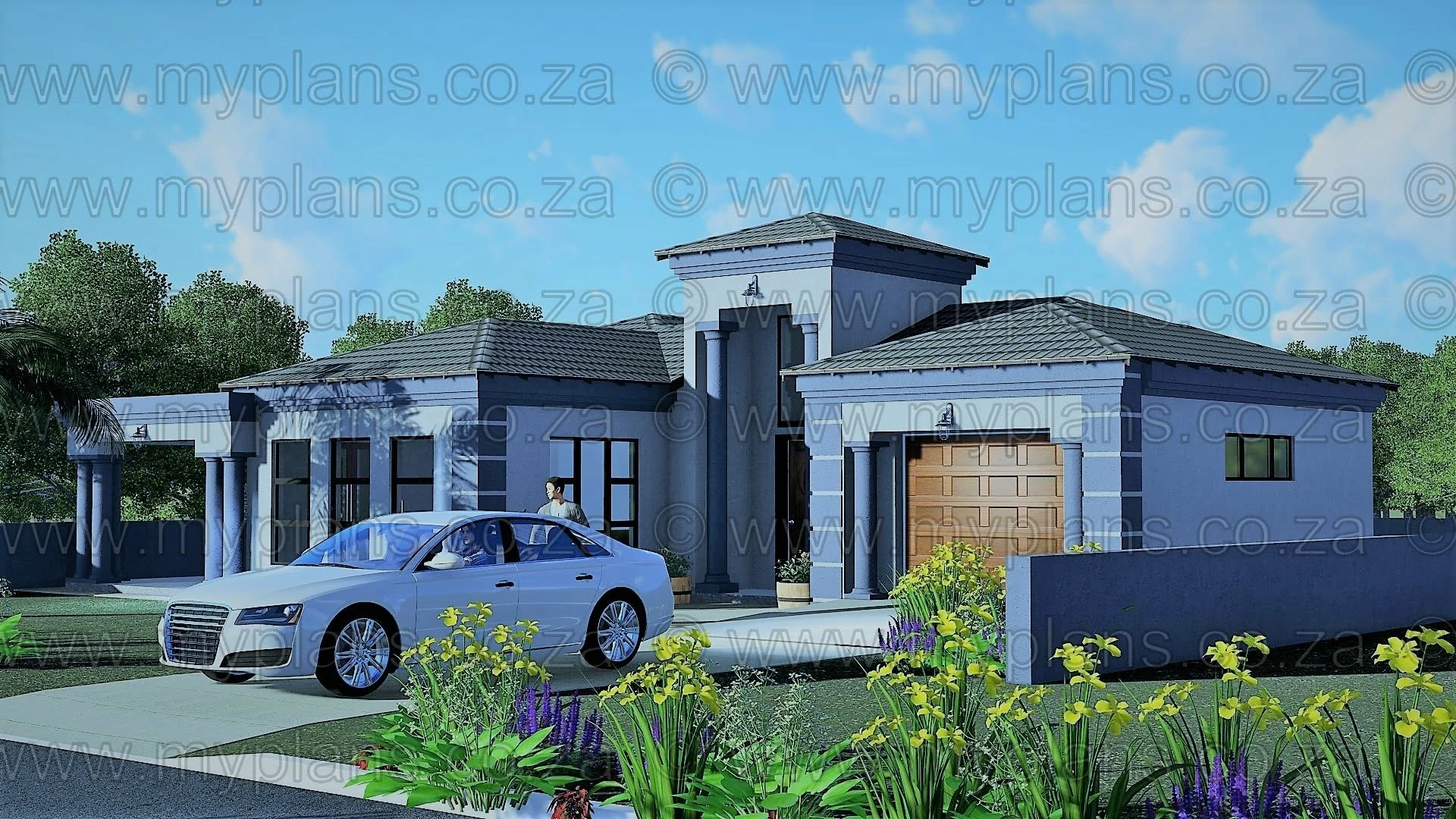 3 Bedroom House Plans BLA 021.7S