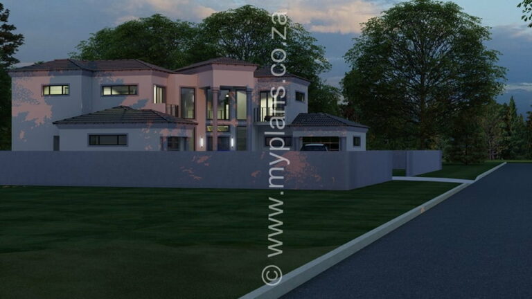 5 Bedroom House Plan BLA 040.1D