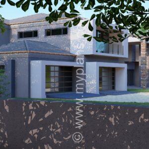 6 Bedroom House Plan MLB N01