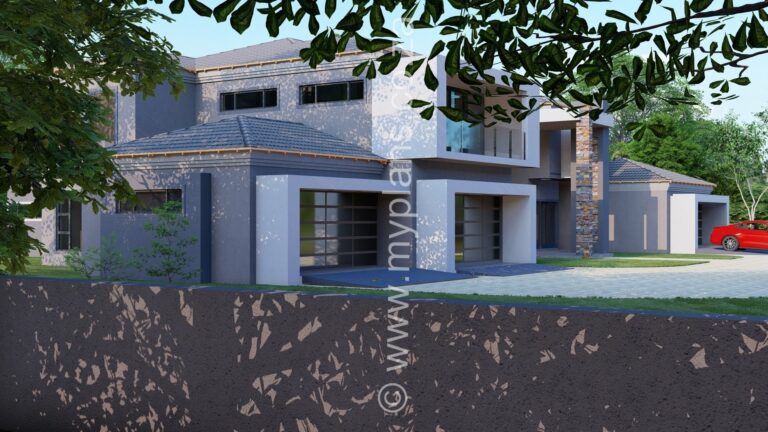 6 Bedroom House Plan MLB N01