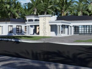 4 Bedroom House Plan MLB 058.2S