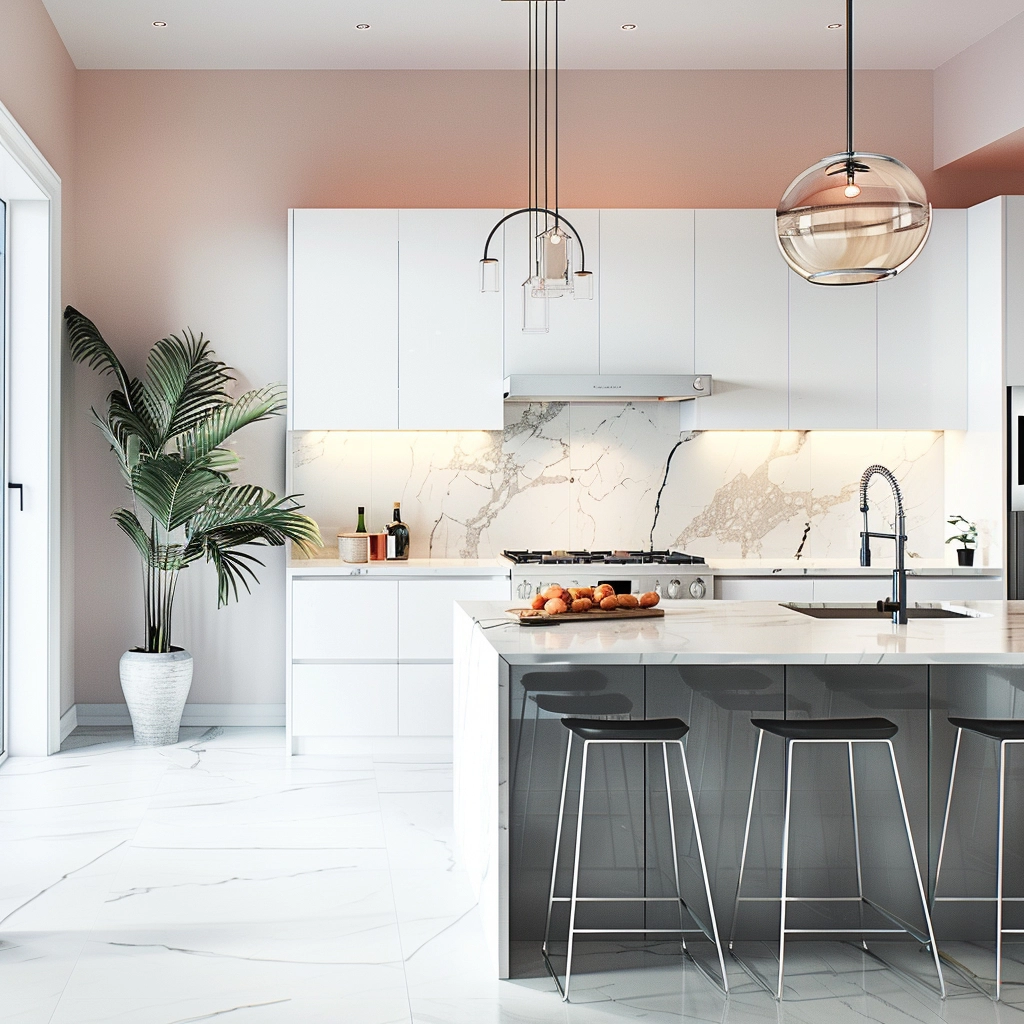 Bright & Airy Modern Kitchen