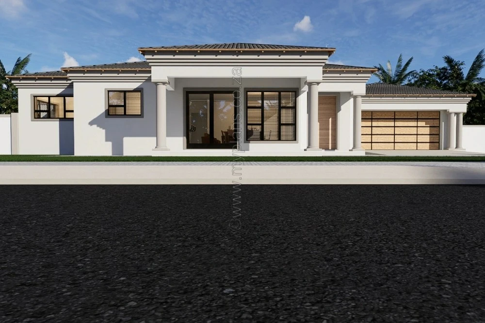 4 Bedroom House Plan BLA 014S