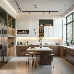 Airy and Natural Kitchen