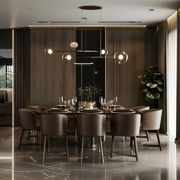 Contemporary Chic Dining Room