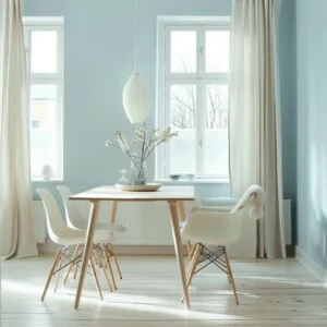 Light and Airy Scandinavian Dining Room
