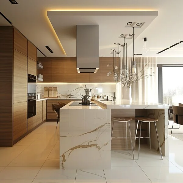 Luxurious Light-Filled Kitchen
