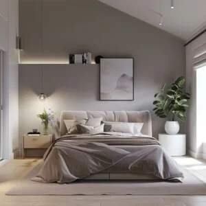 Minimalist Natural Bedroom