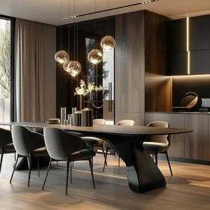 Sophisticated Modern Dining Room