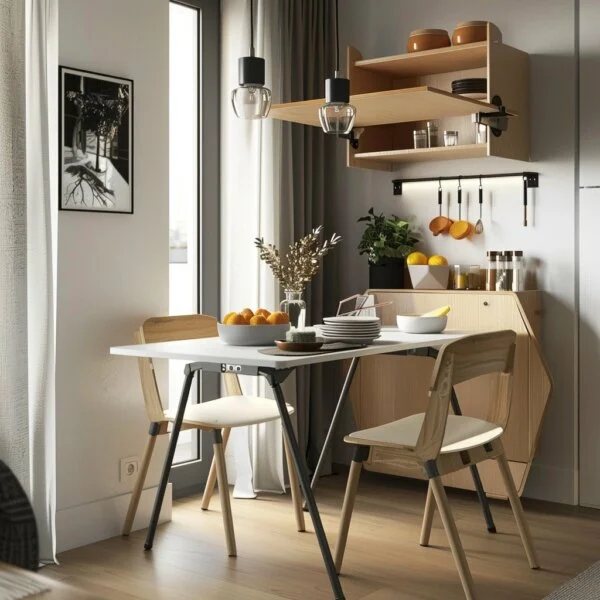 Stylish Compact Dining Space