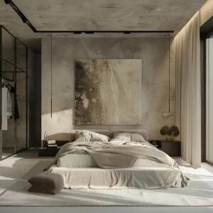 Zen-Inspired Bedroom