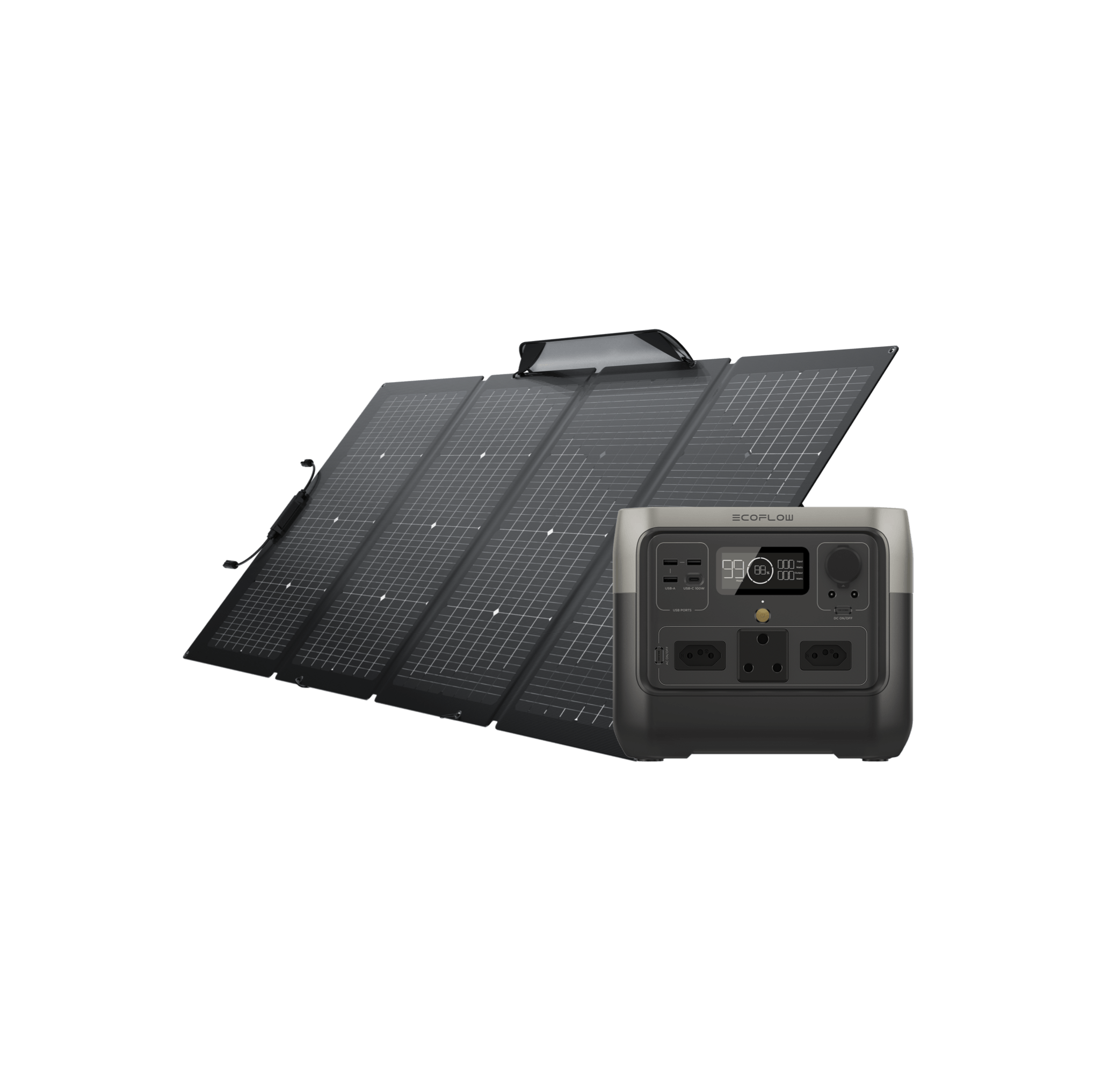 EcoFlow RIVER 2 Pro Solar Generator (PV220W)