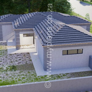 2 Bedroom House Plan BLA 107S