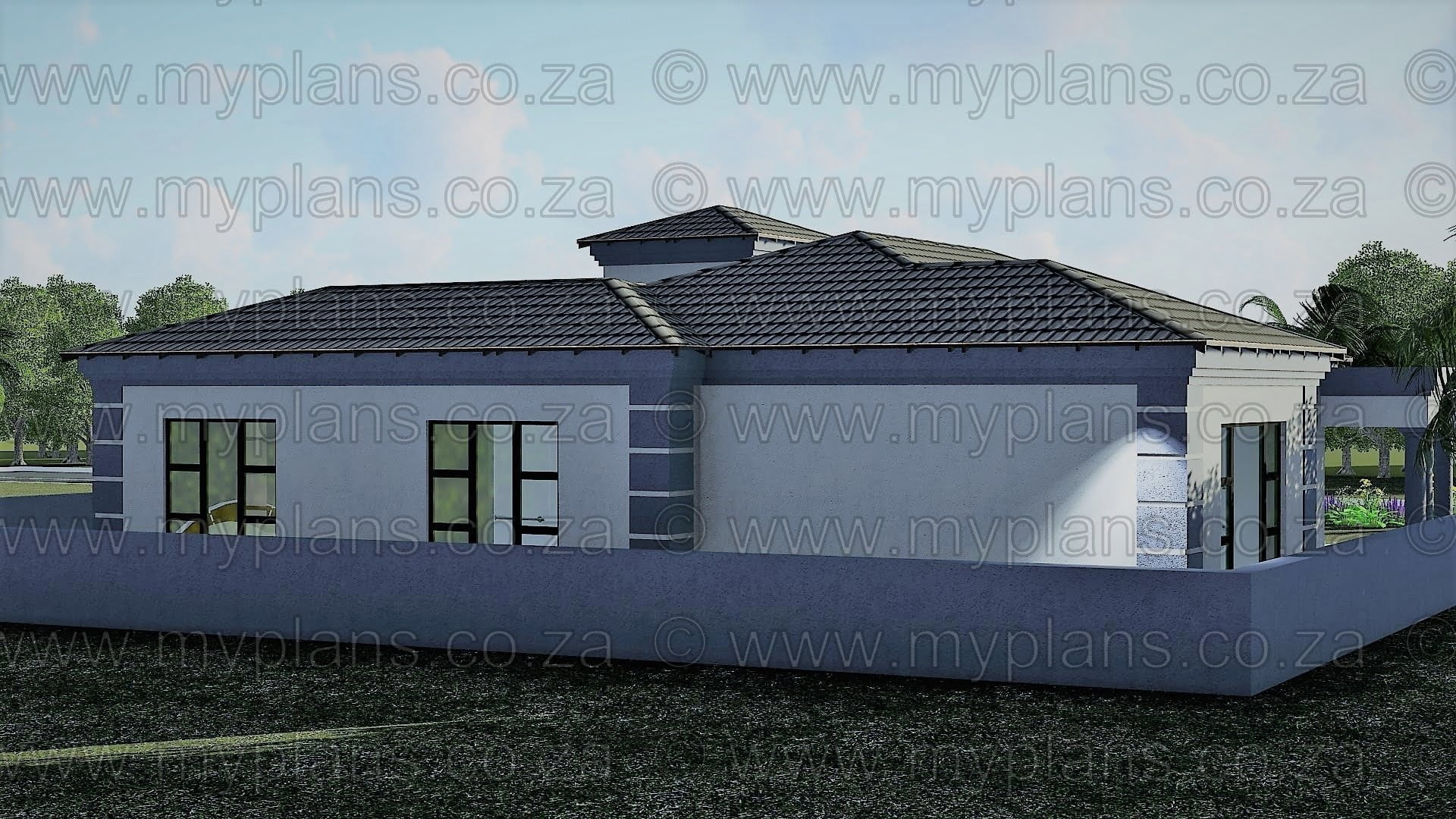 3 Bedroom House Plans BLA 021.7S