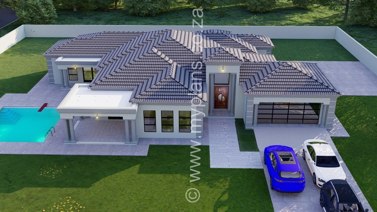 4 Bedroom House Plan BLA 021.3S