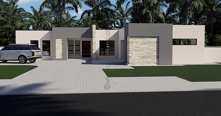 4 Bedroom House plan MLB 027S