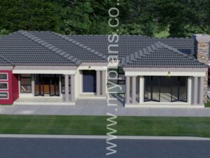 4 Bedroom House Plan BLA 0020S