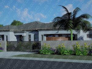 4 Bedroom House Plan MLB 083s