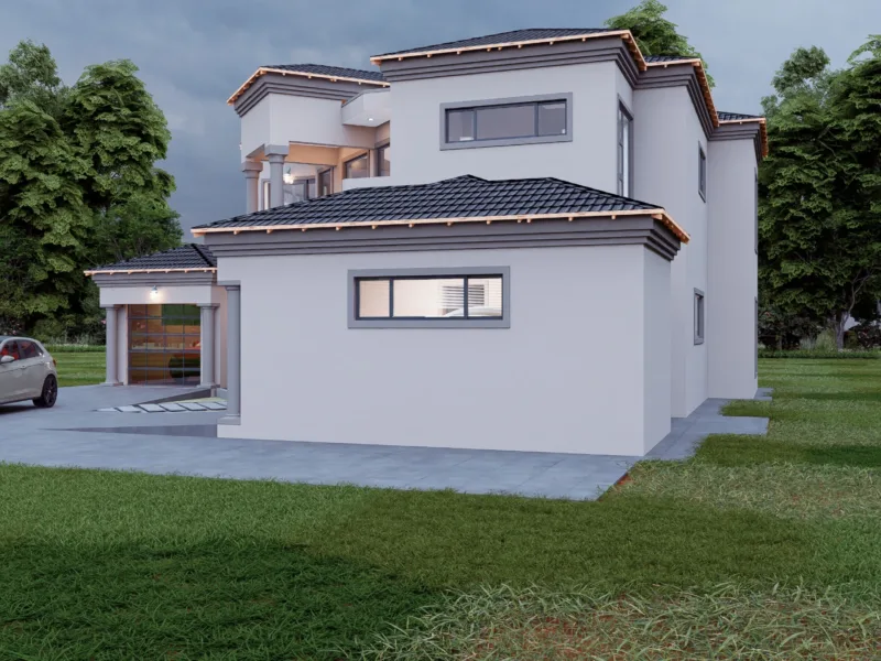 5 Bedroom House Plan BLA 040.1D